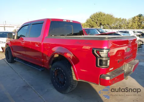 2018 Ford F-150 Lariat z USA, uszkodzony, nr VIN 1FTEW1C57JKD92563